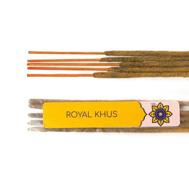 Індійські натуральні аромапалички Royal khus. Магазин східних пахощів для медитації та очищення простору Aroma Rituals Київ Украина